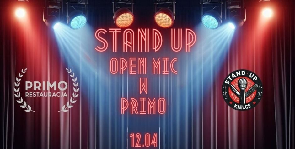 Stand-Up Open Mic w Restauracji Primo